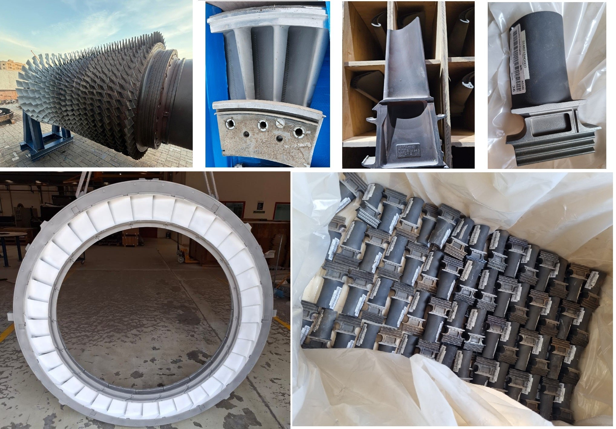 Gas Turbine Hot Parts Supply