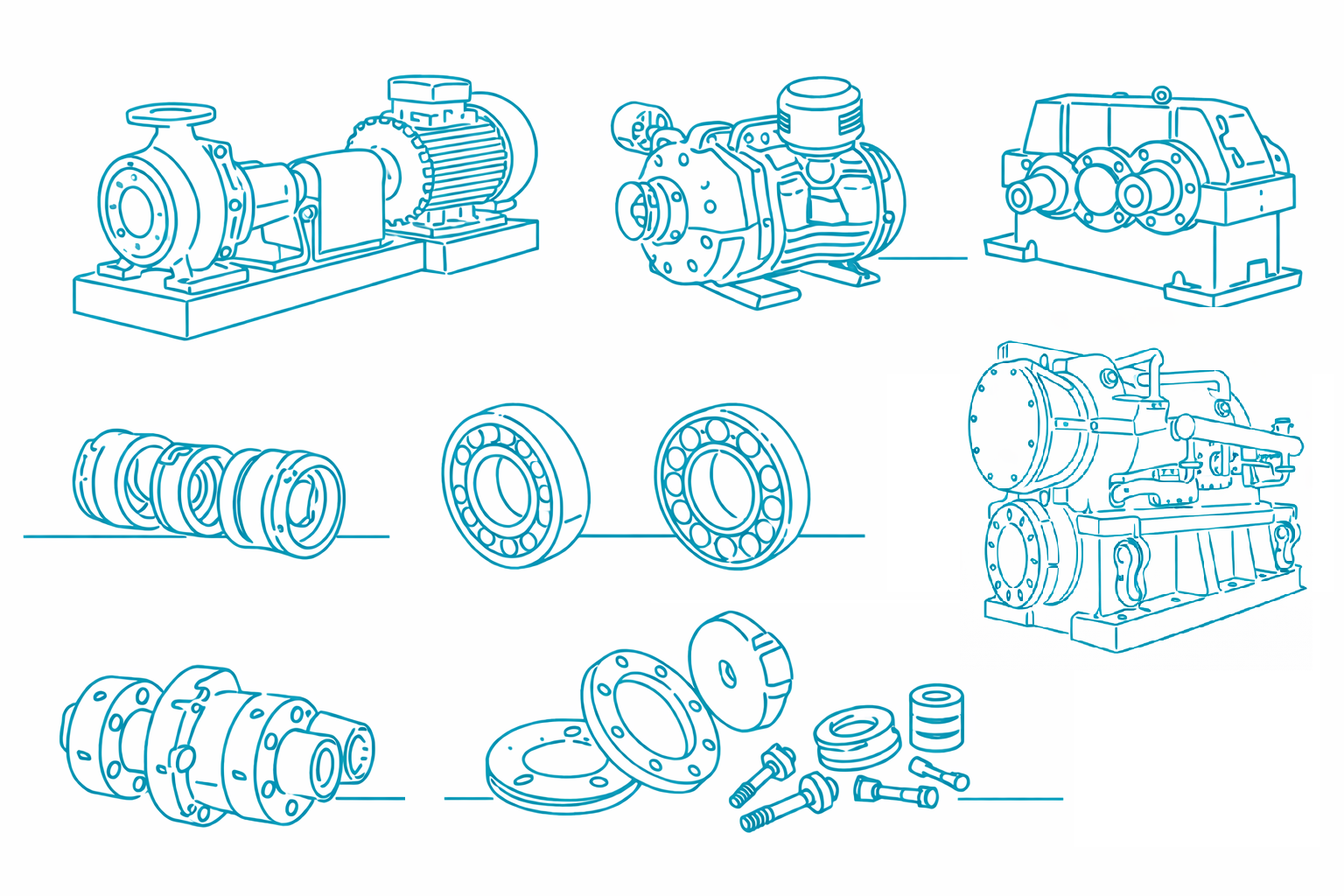 Rotating equipment supply sketch